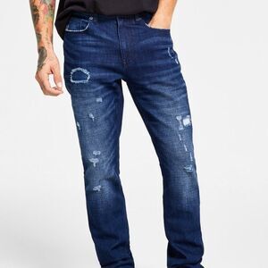 Heroes Motors Men's Slim-Straight Fit Jeans